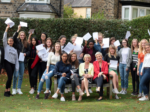 Sheffield Girls High School Gcse Results 2 Valerie Dunsford And Nina Gunson